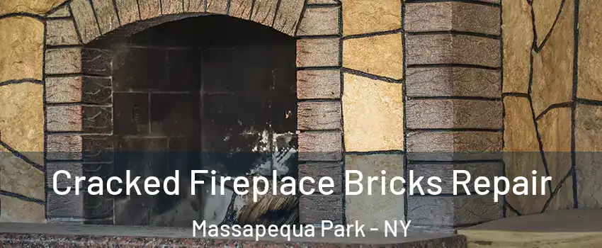  Cracked Fireplace Bricks Repair Massapequa Park - NY