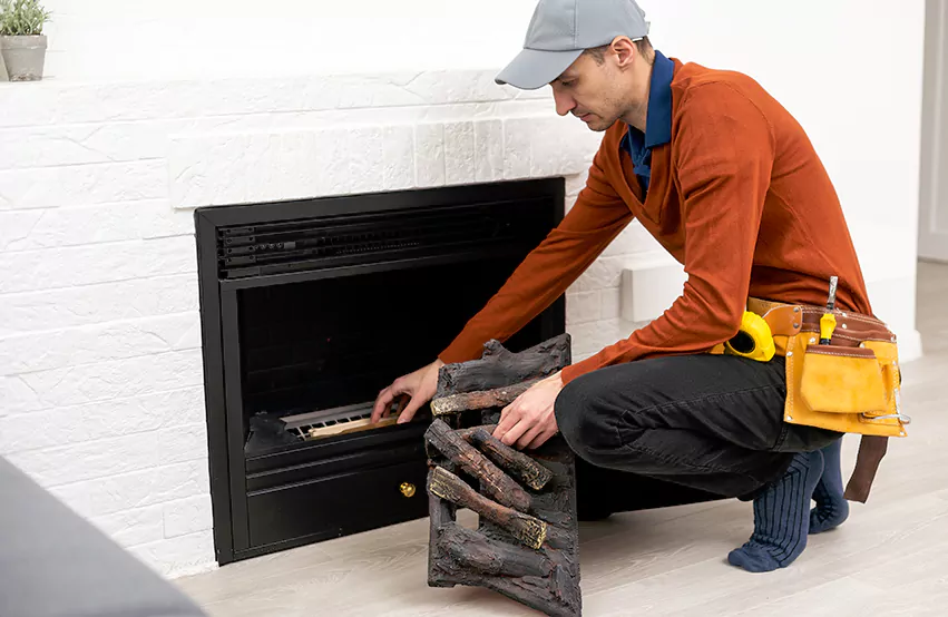 Wood Fireplace Repair in Massapequa Park, NY