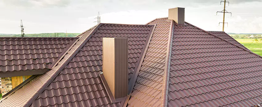 Residential Chimney Flashing Restoration in Massapequa Park, NY