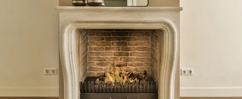 Vintage-style Fireplace Redesign in Massapequa Park, New York