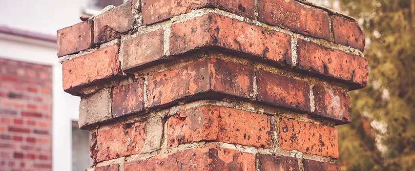 Cracked Chimney Bricks Repair Cost in Massapequa Park, New York