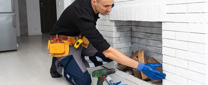 Fireplace Damaged Damper Frame Repair Services in Massapequa Park, New York