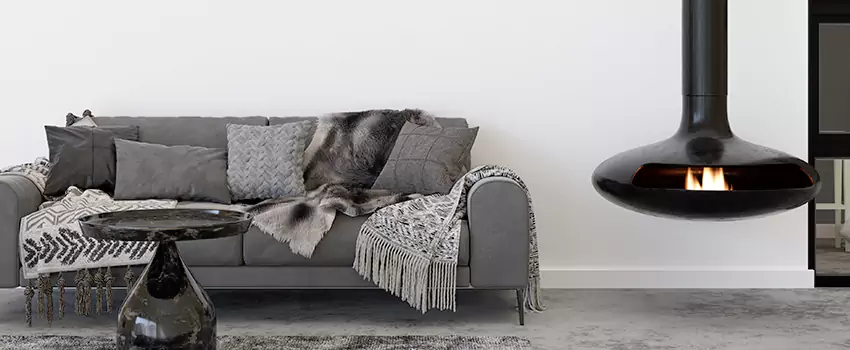 Circular Hanging Fireplace Installation Services in Massapequa Park, NY