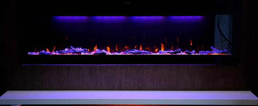 Dynamic Flame Color Fireplace Installation in Massapequa Park, NY