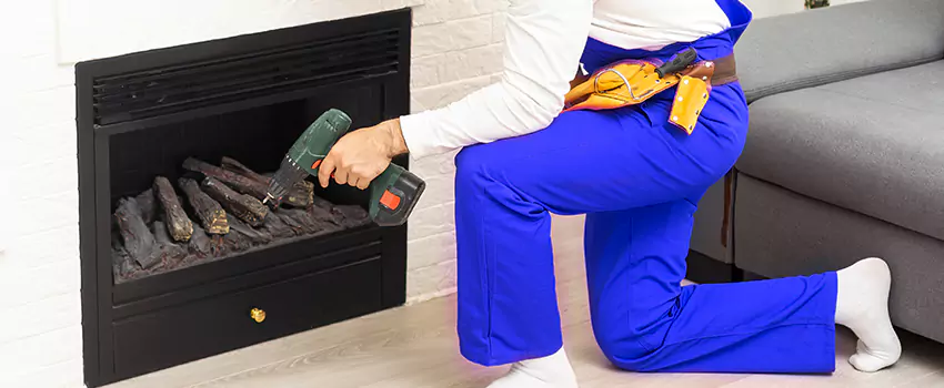 New Gas Fireplace Installation in Massapequa Park, NY